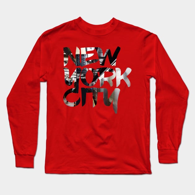 New York City Long Sleeve T-Shirt by madeinchorley